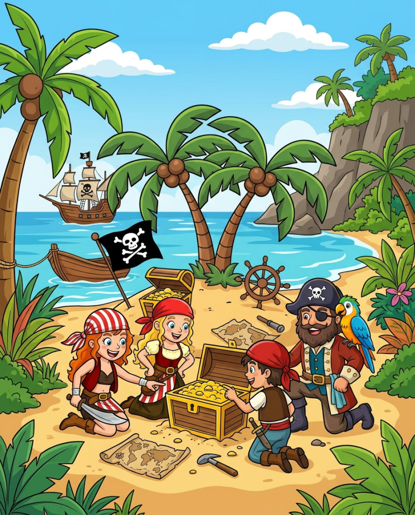 campamento verano en coruna - aventura pirata