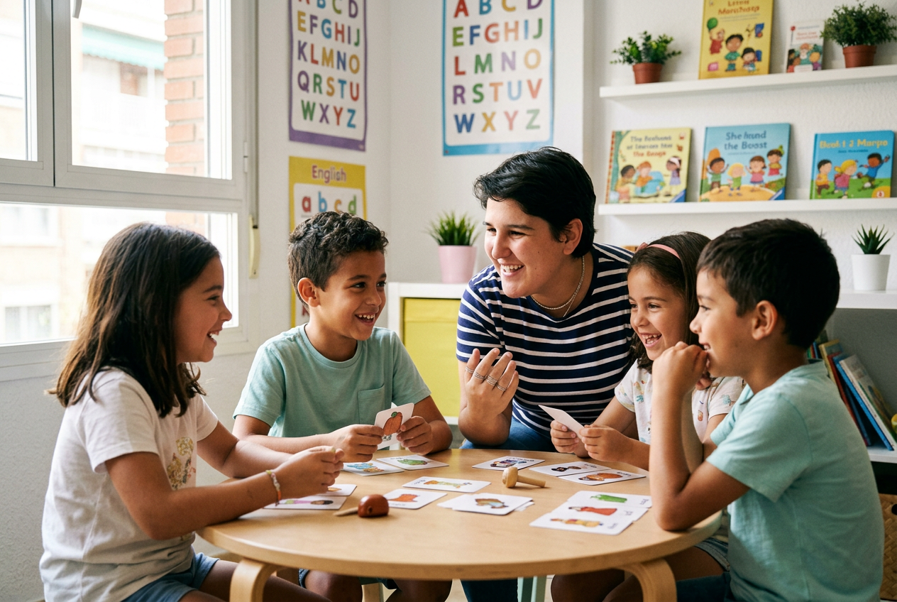 clase de prueba academia de ingles